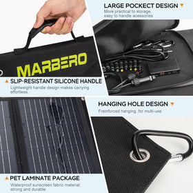 MARBERO 30W lightweight and portable for camping