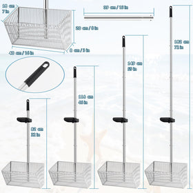 MarchingGreen detachable beach sifter featuring shark tooth design for fast sand screening.