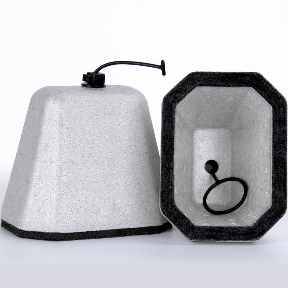Marinexplore frost-proof outdoor faucet cover with insulating layer for winter protection