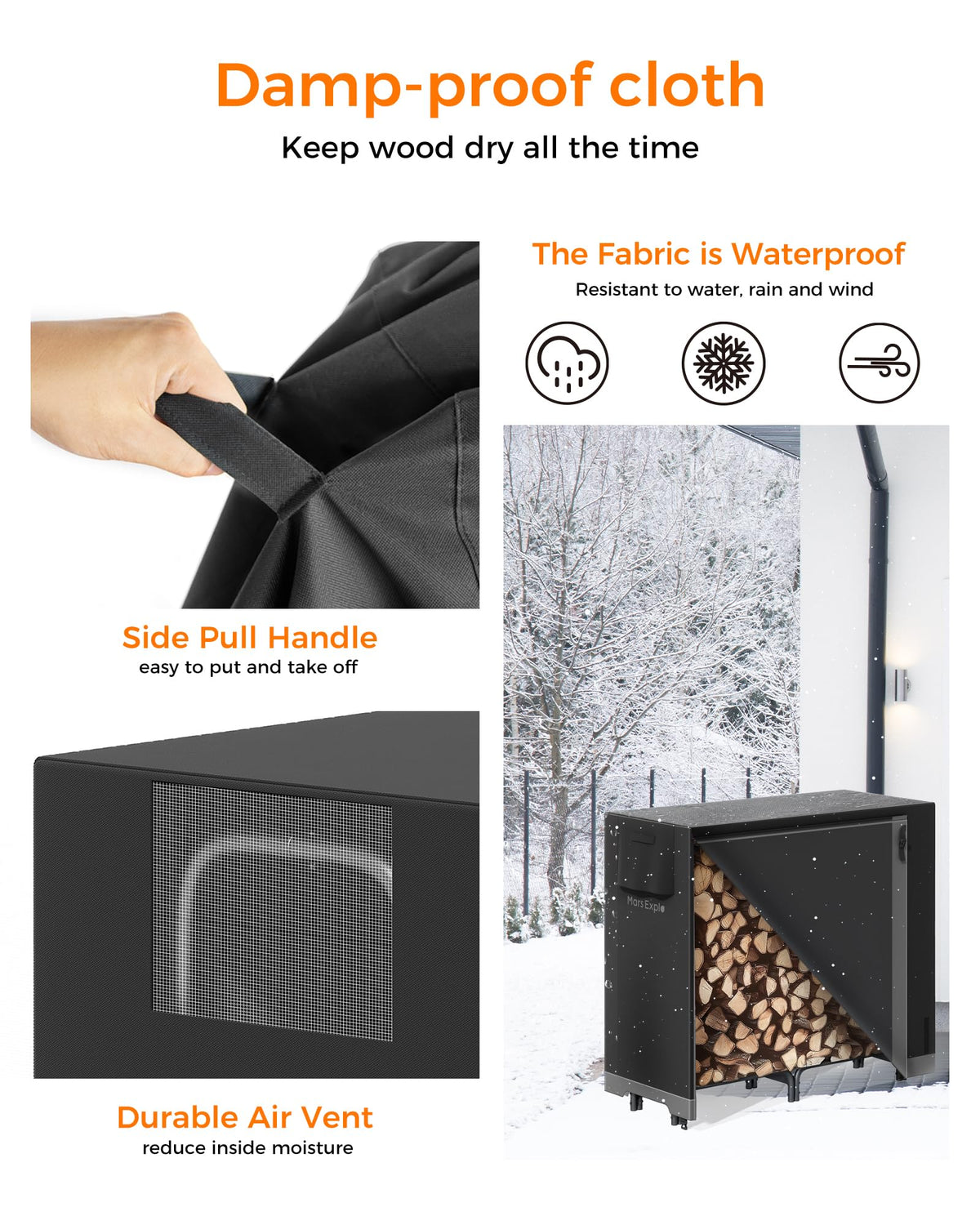 Mars Explo durable 1.2mm steel tubes offer strong support.