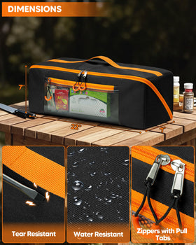 Marscamd bag front pocket keeps small items organized and accessible.