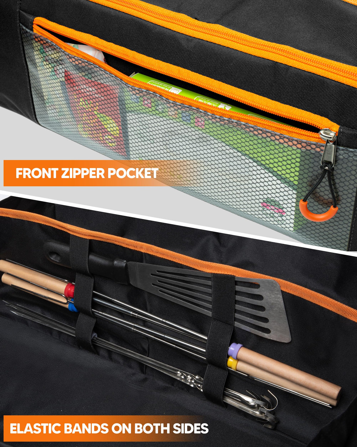 Marscamd bag features sturdy top handle for on-the-go transport.