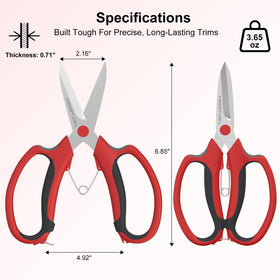 Martian Florist Scissors versatile craft tool for ribbon and twine