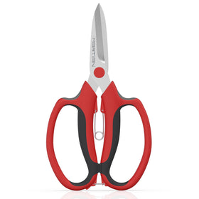 Martian Florist Scissors with Japanese 420 J2 blades for precise stem cuts