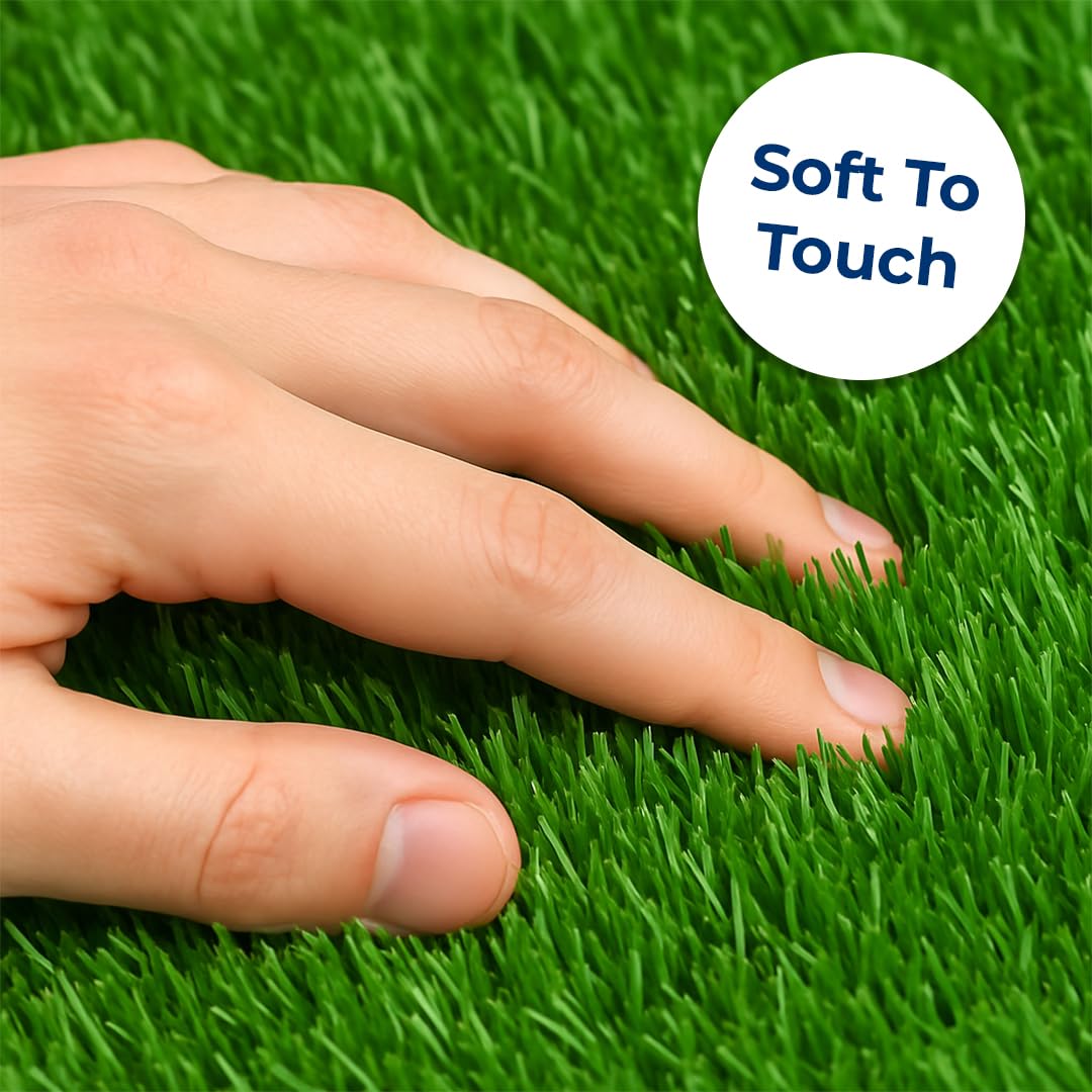 MASSTEELGER dog grass rug indoor play area creates a green space.