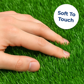 MASSTEELGER dog grass rug indoor play area creates a green space.