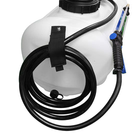 Master Mfg quick grip handles on UV resistant tank for easy transport