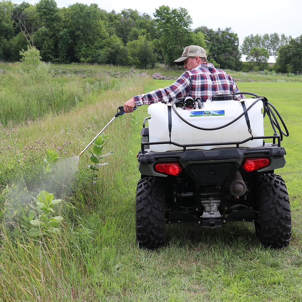 Master Mfg spot sprayer ideal for weeds and fence lines along property