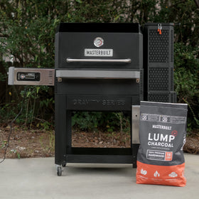 Masterbuilt lump charcoal from artisan-fired kilns for consistent performance.