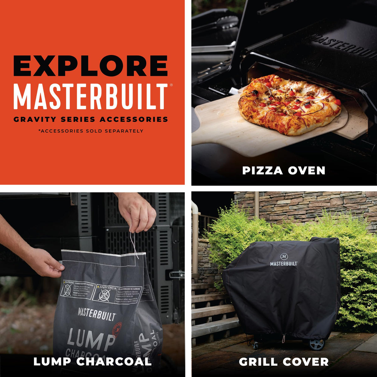 Masterbuilt Gravity 800 meat probe thermometer for monitoring doneness