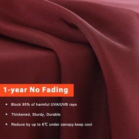 Mastercanopy double-layer sewing pocket enhances durability and tear resistance.