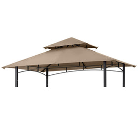 MasterCanopy replacement canopy top for L-GG001PST-F beige, durable shade solution.