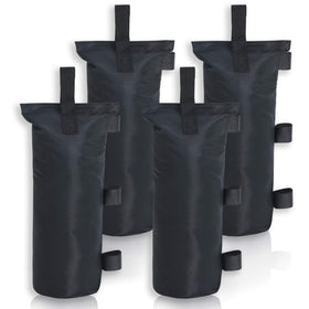 Mastercanopy weight sandbag with hook-top helps stabilize canopies on windy days.