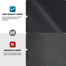 Mastercanopy weight sandbag uses 1680D waterproof fabric to resist moisture.