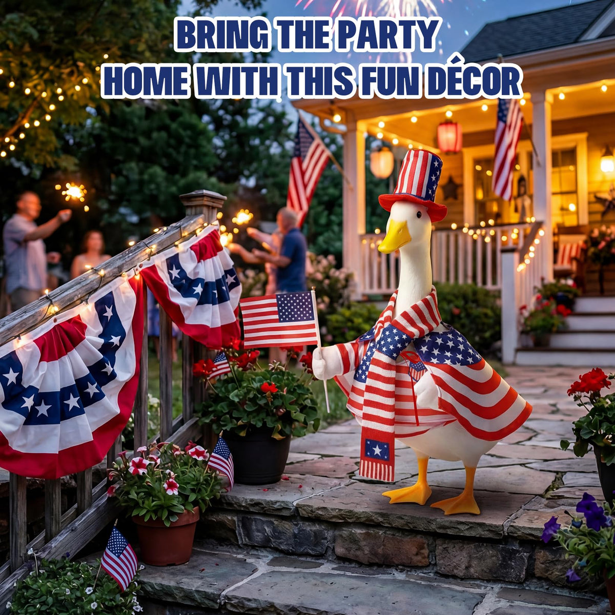 Mastom durable outdoor goose costume kit for reusable seasonal decor.