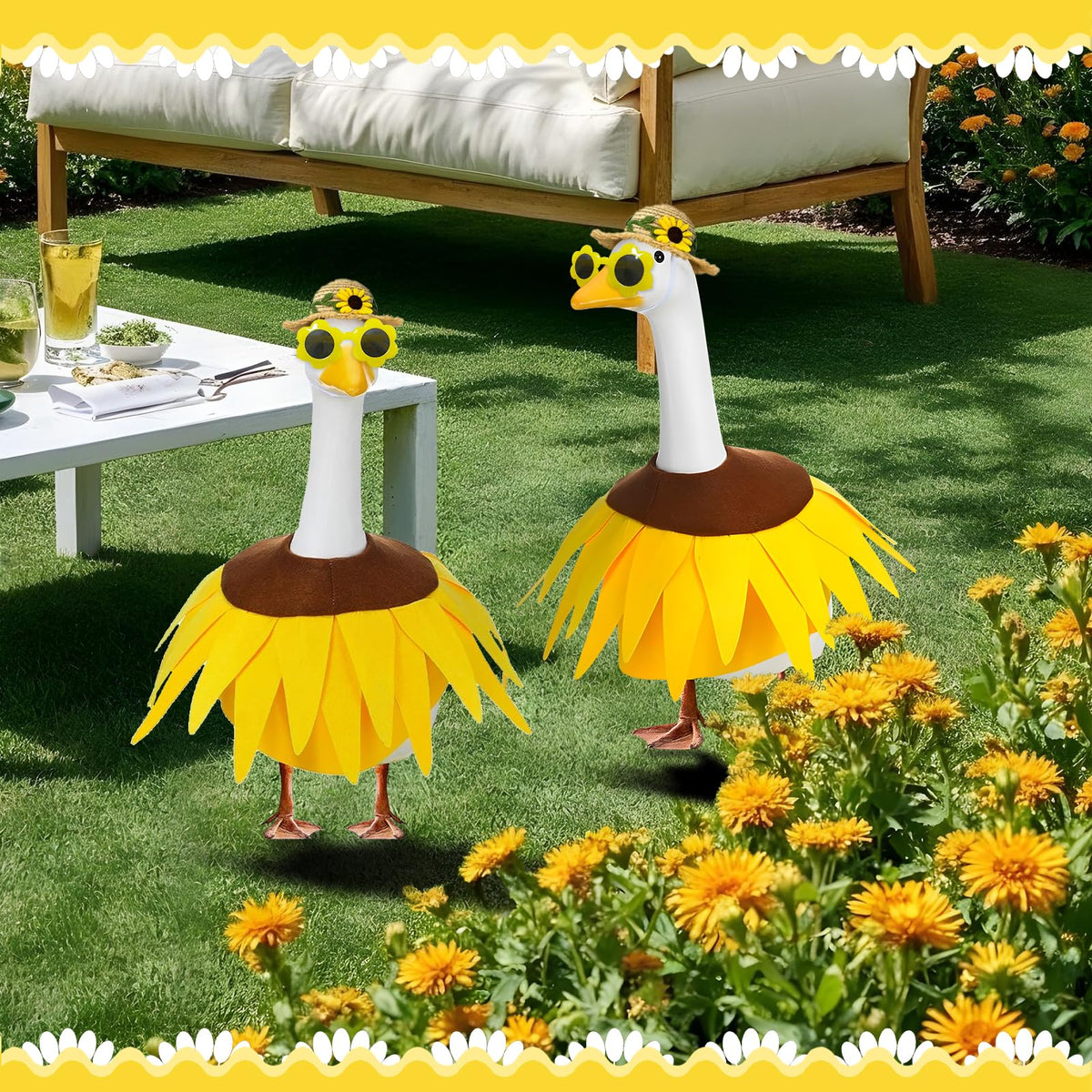 MASU&FHWE outdoor display transforms porches with cheerful seasonal whimsy.