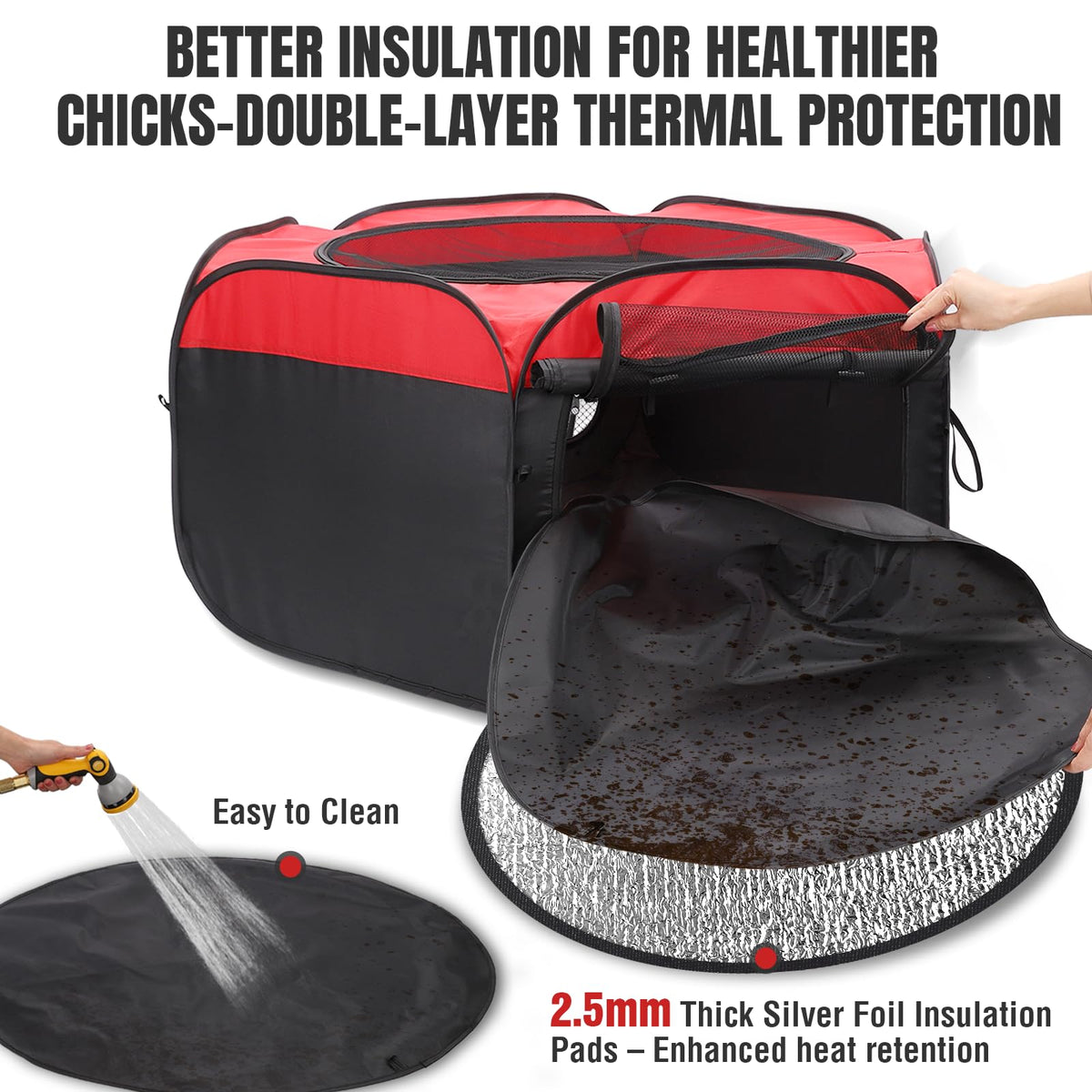 Matalde Brooder Box feeder offers easy access nutrition for chicks