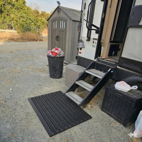 MATALL indoor-outdoor entry mat ideal for garages and patios.