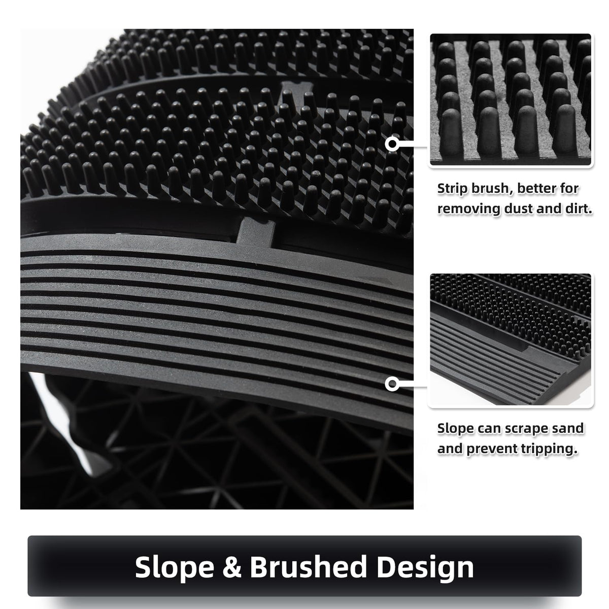 MATALL outdoor mat suited for showers, RVs, and camping.