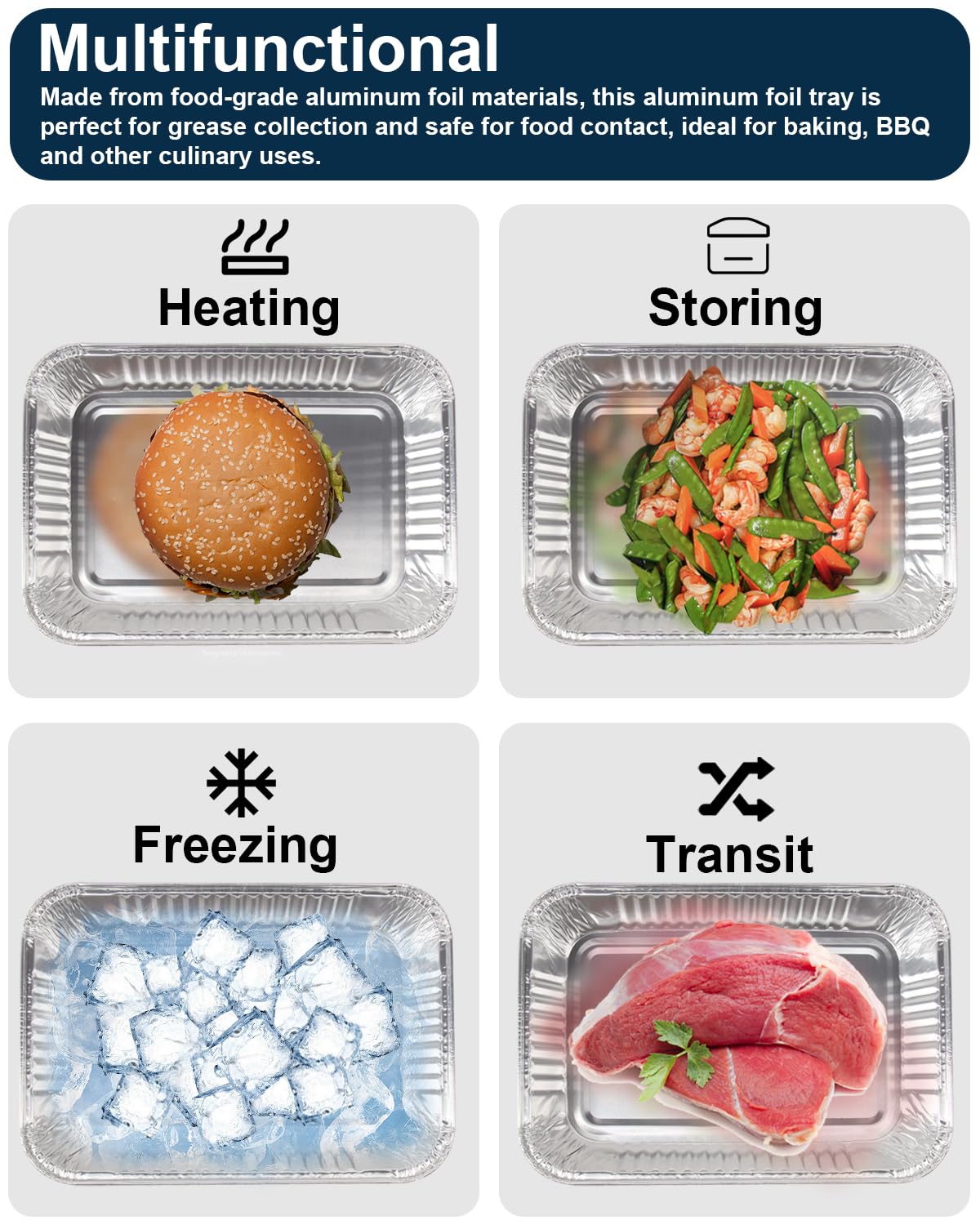Versatile liner can also serve as serving tray for prep