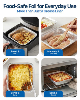 Matchwaves packaging shows a 20-count liner set for busy cooks.