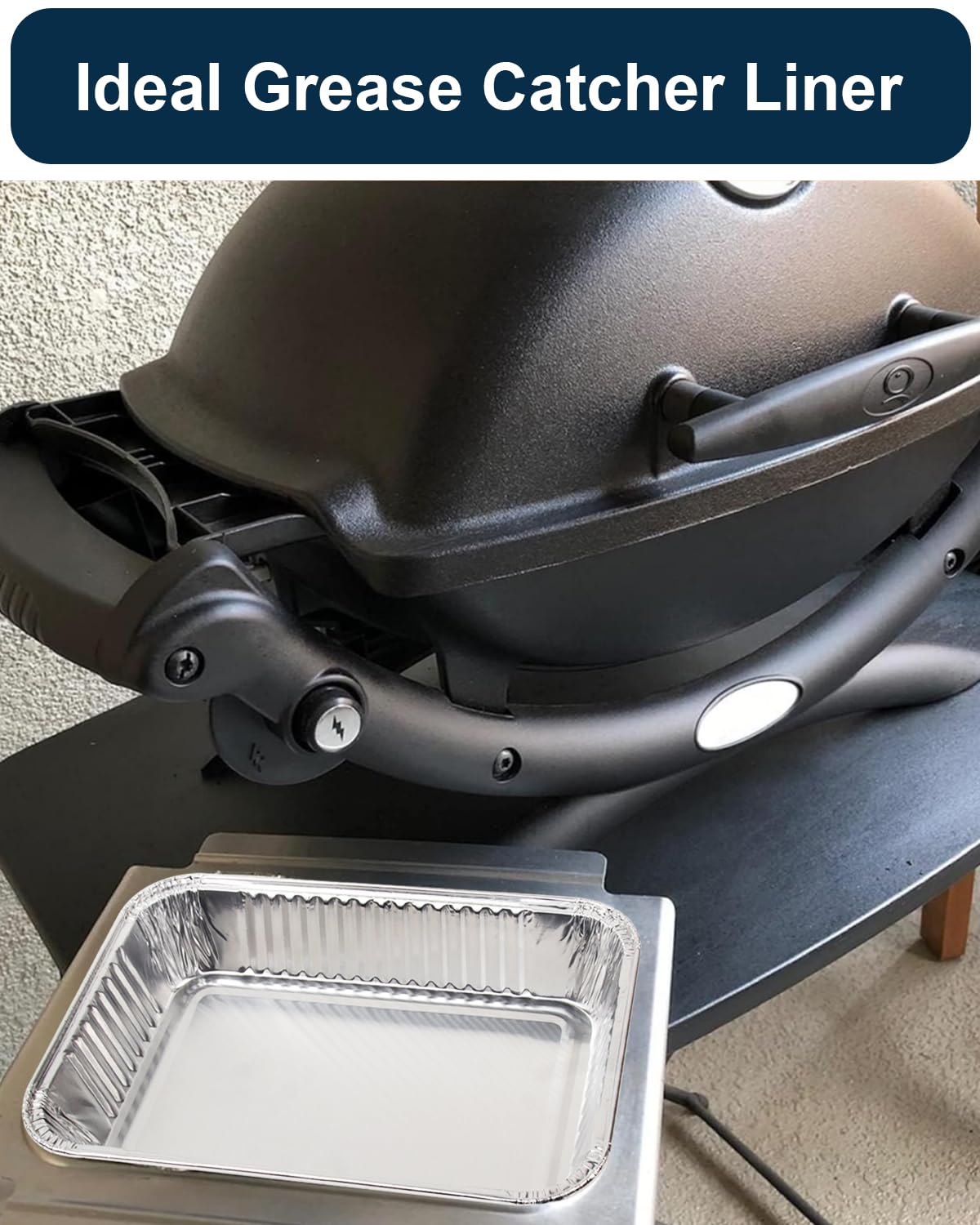 Keeps grill area tidy with less mess during cooking