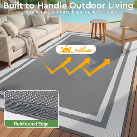Mattitude rug is lightweight and portable for easy transport