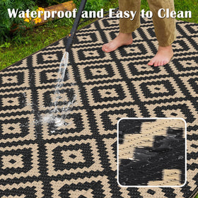 Mattitude UV-stable outdoor carpet keeps colors vibrant through sunny seasons.