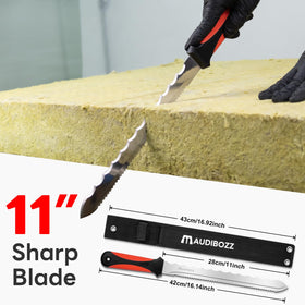 Maudibozz insulation knife ergonomic handle provides comfortable grip during use