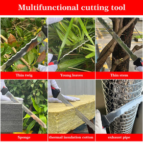Maudibozz utility saw in action suitable for camping and outdoor tasks