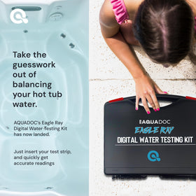 Trusted AquaDoc branding emphasizes reliable water care for homes.