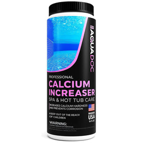 MAV AquaDoc calcium increaser bottle balancing spa hardness for clearer water