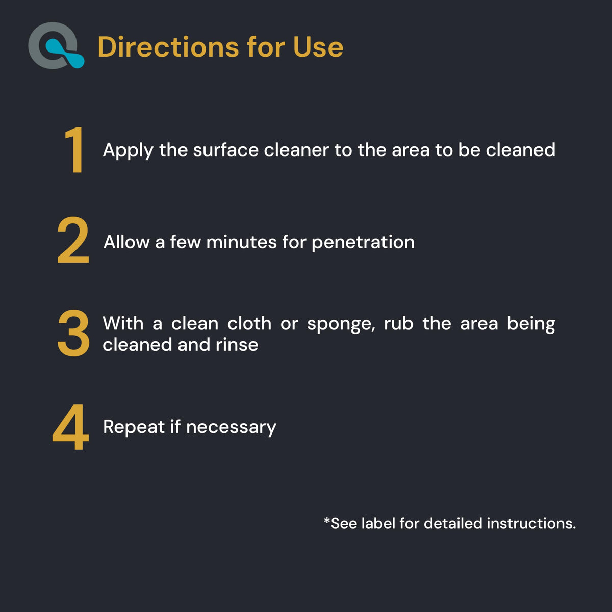 MAV AquaDoc cleaning spray supports fast wipe-down between soak sessions.