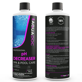 Clear water and relaxed bubbles after using MAV AquaDoc pH Decreaser.