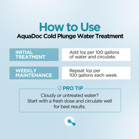 MAV AquaDoc dissolution action shows fast dispersal for balanced water