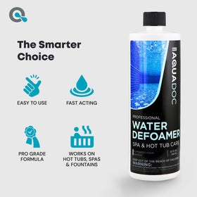 MAV AquaDoc easy-usage-steps shows simple 1-3 oz application