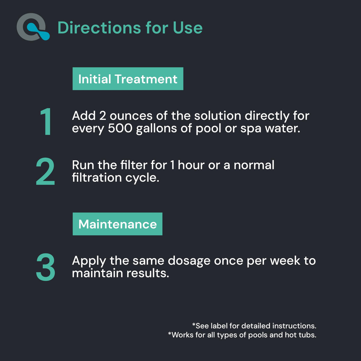 AquaDoc hard-water softener in action helping spa water feel clearer.