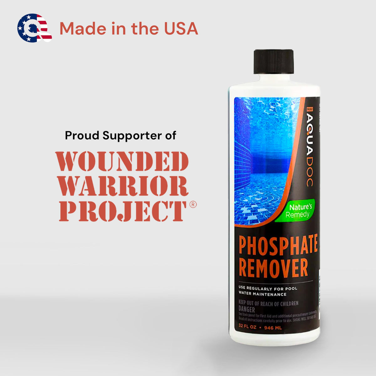 USA-made MAV AquaDoc badge indicating trusted quality.