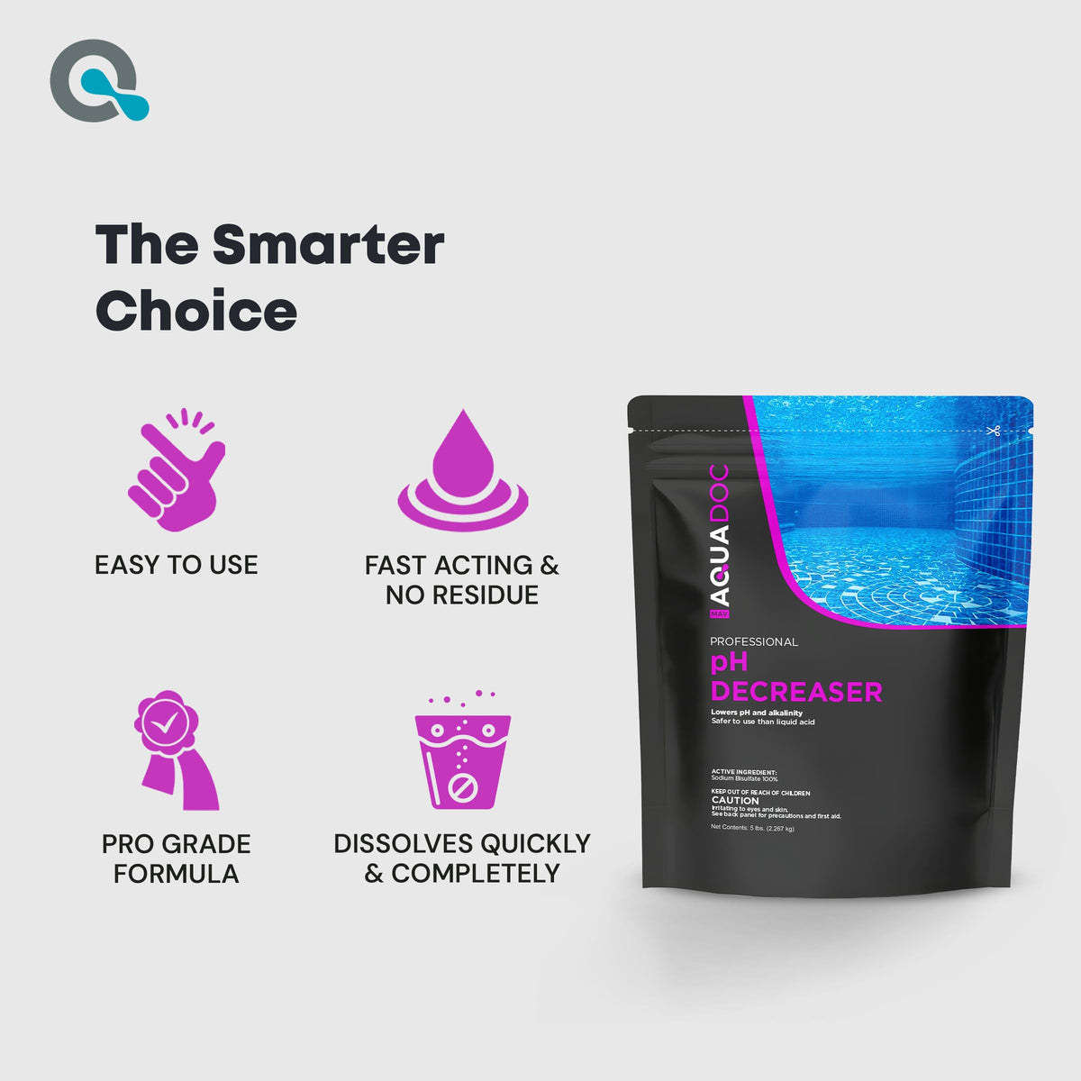MAV AquaDoc product made in USA ensures consistent quality for pool care.