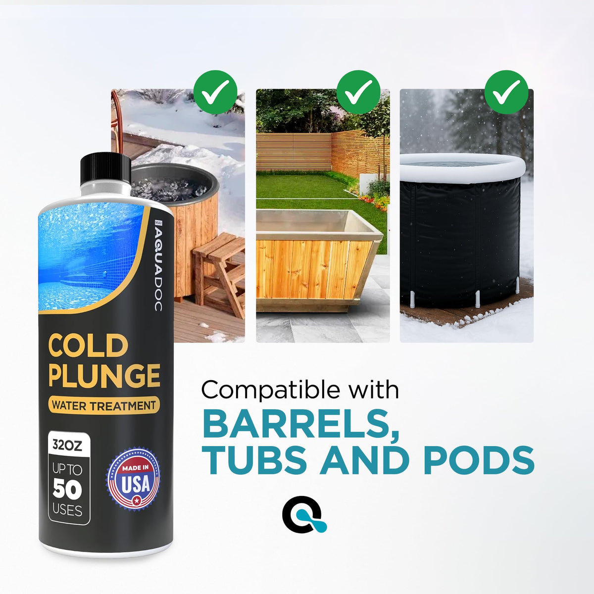 MAV AquaDoc packaging and quality mark emphasizes USA-made craftsmanship