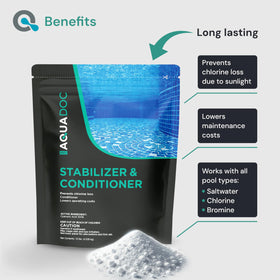 MAV AquaDoc pool chemistry balance display for consistent water quality