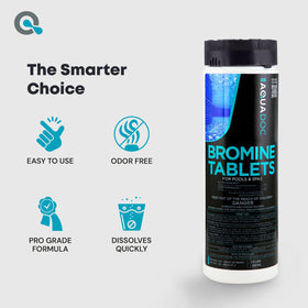 AquaDoc soft-water feel shown for smoother spa sessions