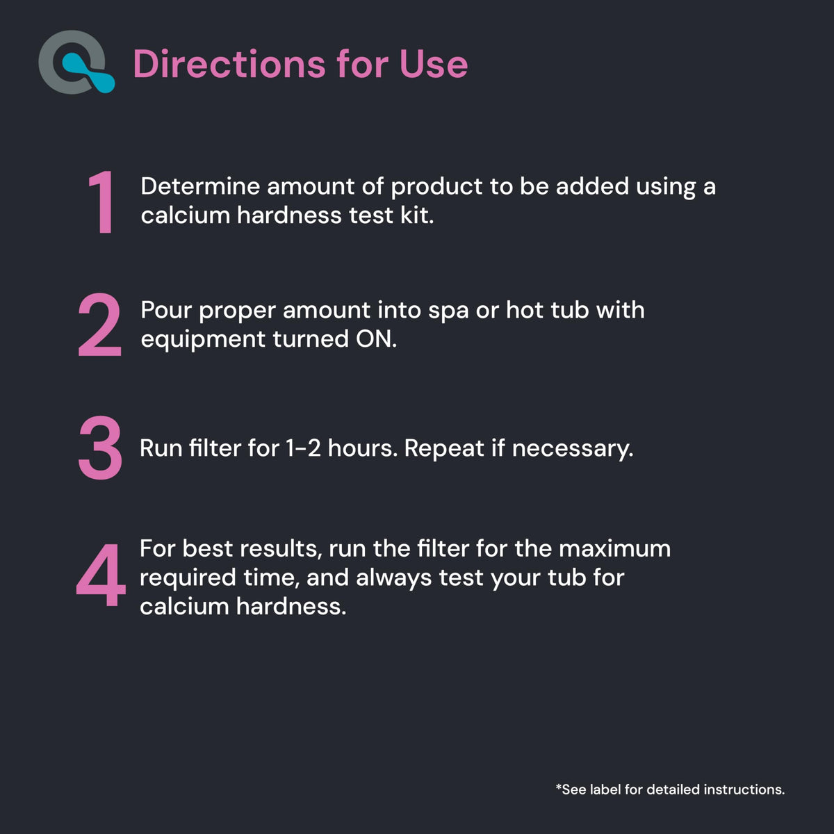AquaDoc bag dispense shows ready-to-dose granules for spa care