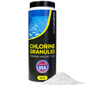 MAV AquaDoc spa chlorine granules 1lb bag for quick sanitization
