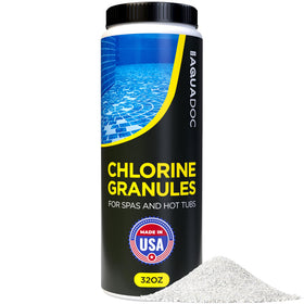 MAV AquaDoc spa chlorine granules bag for fast-acting sanitization in hot tubs
