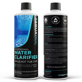 MAV AquaDoc spa clarifier 16oz packaging ready to use