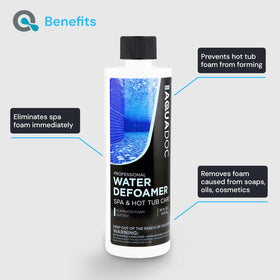 MAV AquaDoc Spa Defoamer controls excess foam in hot tubs