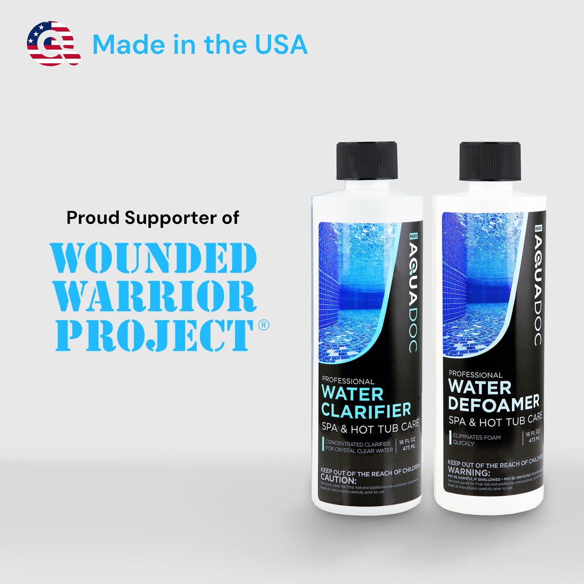 MAV AquaDoc Spa Defoamer promotes stable circulation and foam reduction