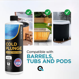 Made in the USA MAV AquaDoc formula on a clean spa setup