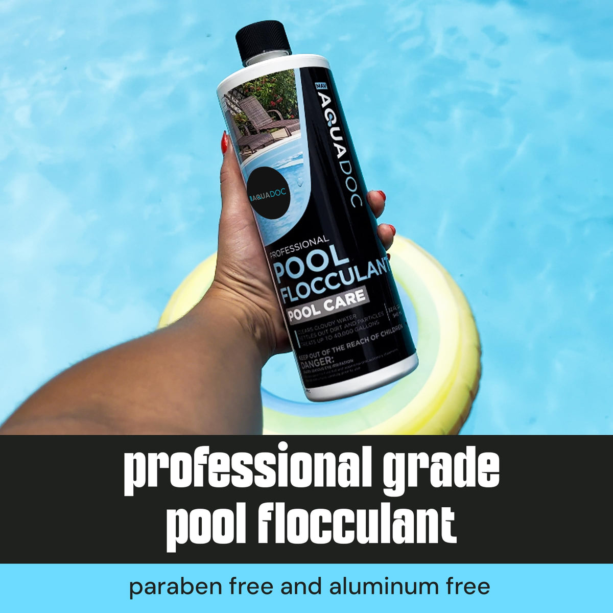 MAV AquaDoc USA-made formula supports reliable pool care.